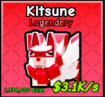 Kitsune pet card