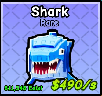 Shark pet card