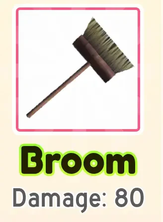 Broom weapon card