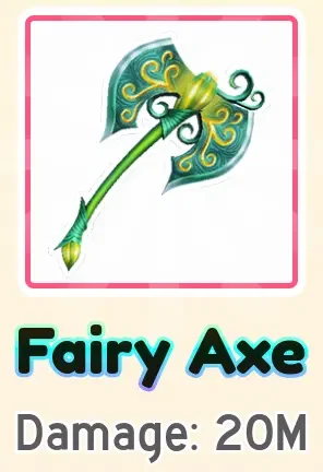 Fairy Axe weapon card
