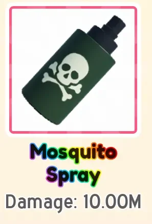 Mosquito Spray weapon card