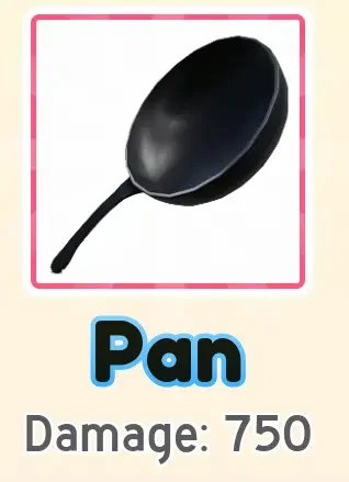 Pan weapon card