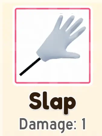 Slap weapon card