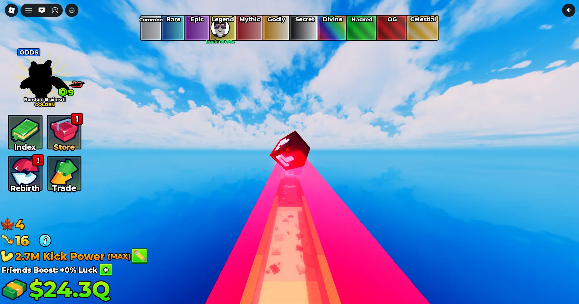 Kick a Lucky Block Luck guide: stacking formula, zone floors, and mutation odds