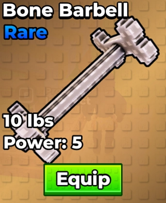 Bone Barbell