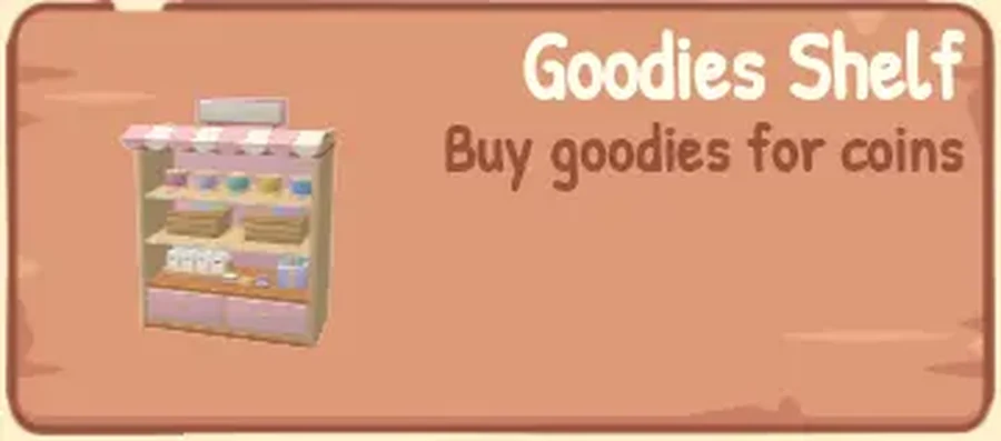 Goodies Shelf Expand Shop card