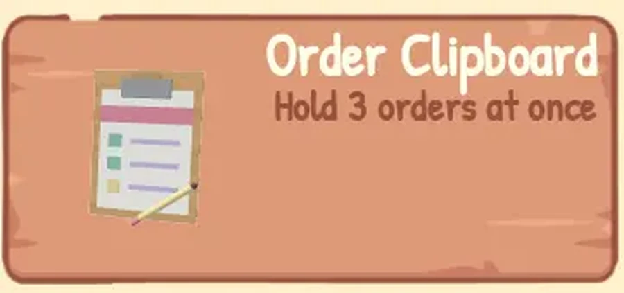 Order Clipboard Expand Shop card