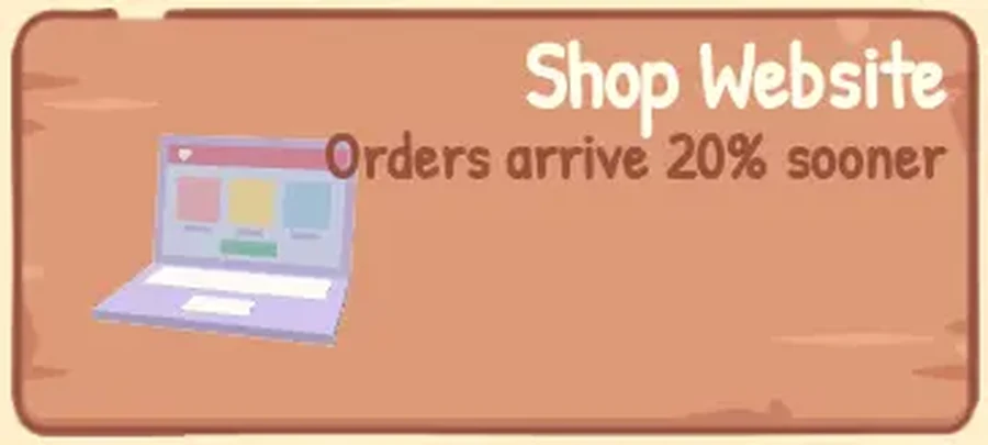 Shop Website Expand Shop card