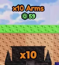 x10 Arms Inferno Rig train pad for 59 Robux