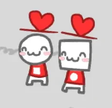 Circle and square lovers from Say Cheese!