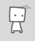 Square character from Say Cheese!