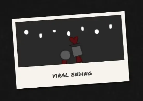 Viral Ending Polaroid card from Say Cheese!