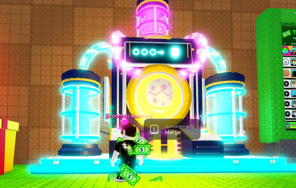 Steal Animal Egg Animal Merging machine in the Safe Zone: three matching pets return a species egg