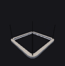 Square Ceiling Lamp