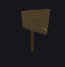 Wooden Sign