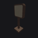 Wooden Stand Sign