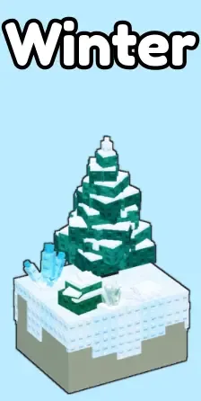 Winter area card