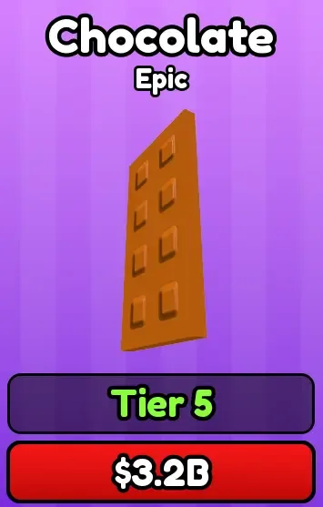 Chocolate food card, Epic, $3.2B