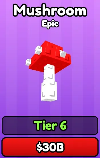 Mushroom food card, Epic, $30B