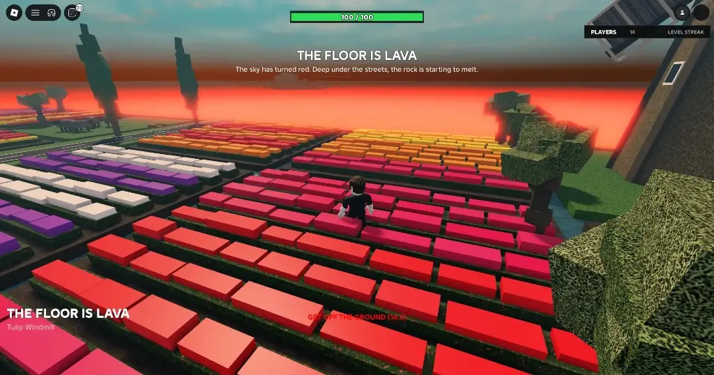 The Floor Is Lava (Impossible)