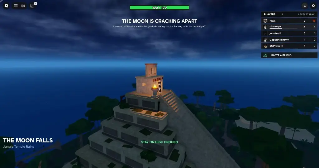 The Moon Falls (Extreme)